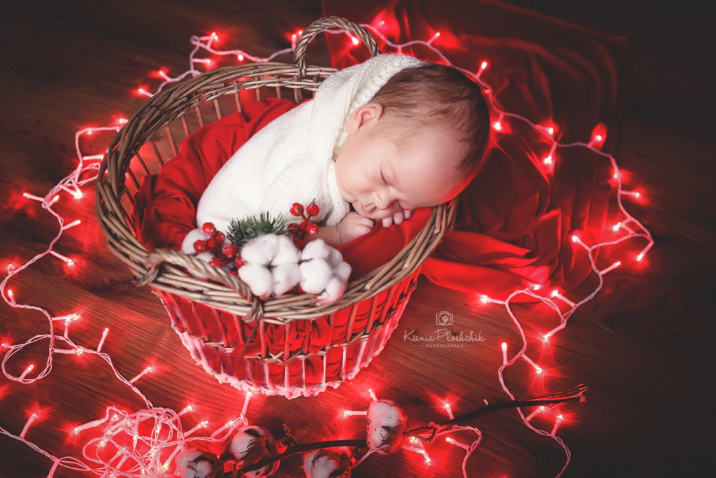 Ксения  - Фотосессия новорожденных